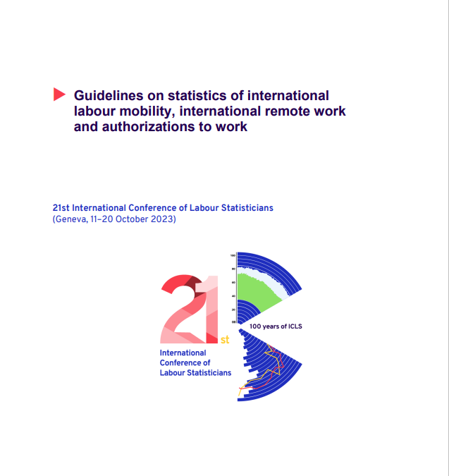 ILO – Guidelines on statistics of international labour mobility, international remote work and authorizations to work