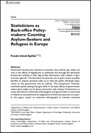 Statisticians as Back-office Policymakers: Counting Asylum-Seekers and Refugees in Europe