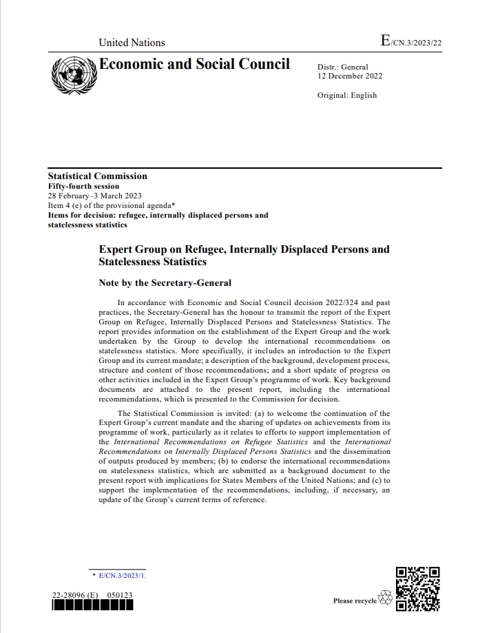 EGRISS Report 2023