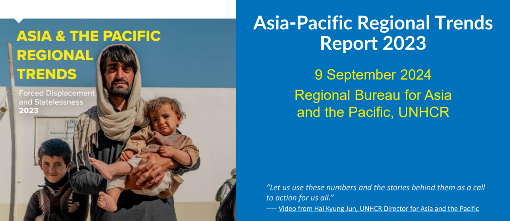 Asia-Pacific Stats Café: Trends on forced displacement and statelessness