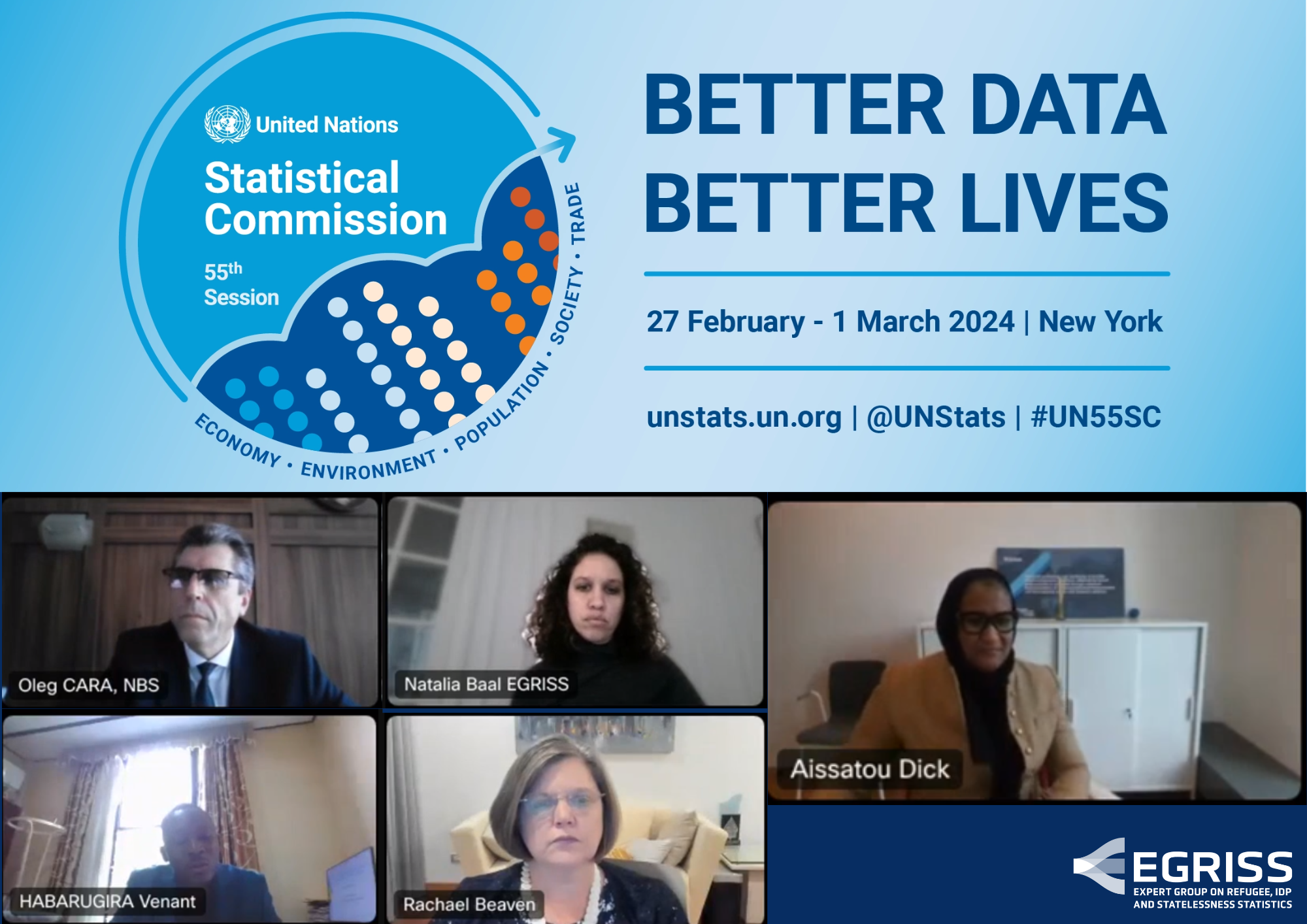 EGRISS side event for the 55th UN Statistical Commission