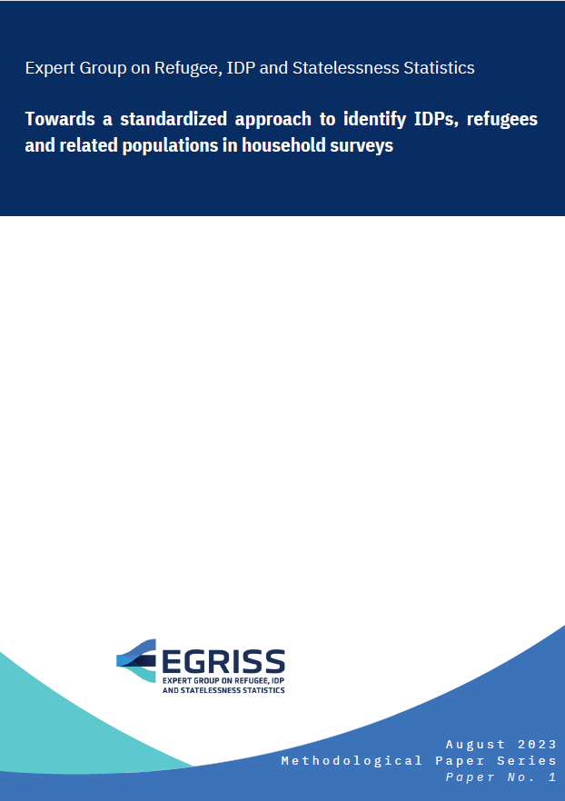 EGRISS Methodological Paper 1 on standardized refugee and IDP identification questions in surveys  