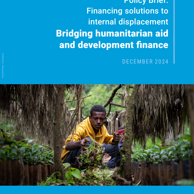 IOM/UNDP/UN-Habitat – Policy Brief: Financing solutions to internal displacement