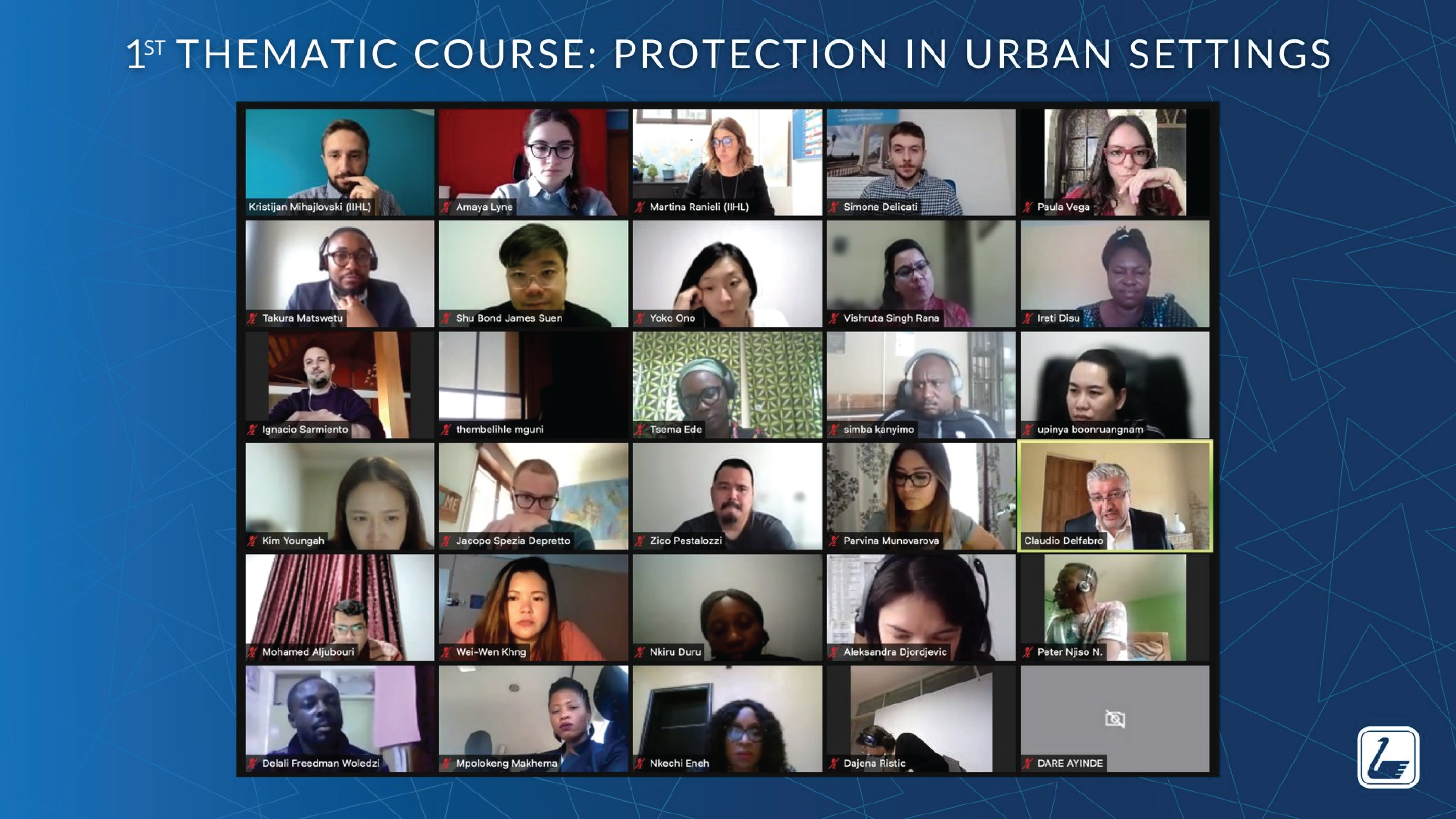 IIHL Course on Protection in Urban Settings