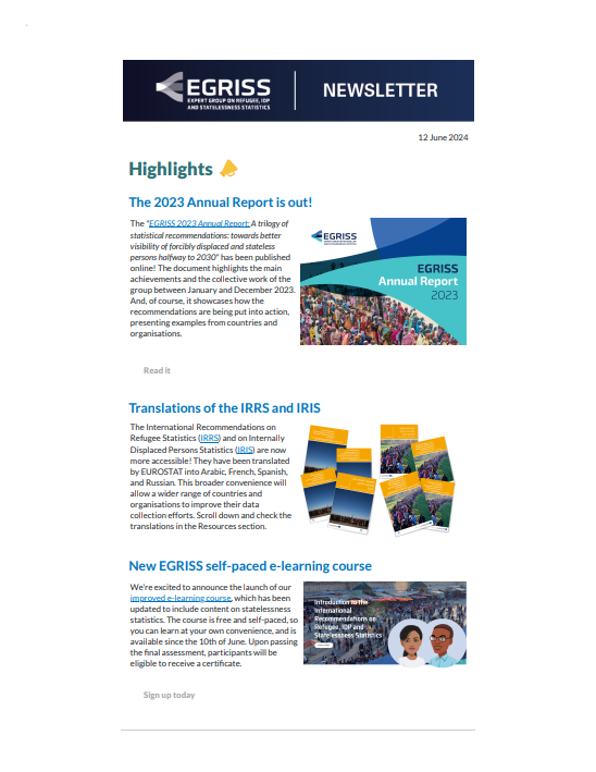 EGRISS Newsletter: IRRS/IRIS translations & Annual Report