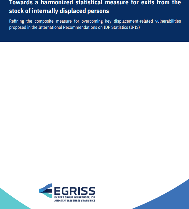 EGRISS Methodological Paper 2 on a harmonized statistical measure for exits from the stock of internally displaced persons