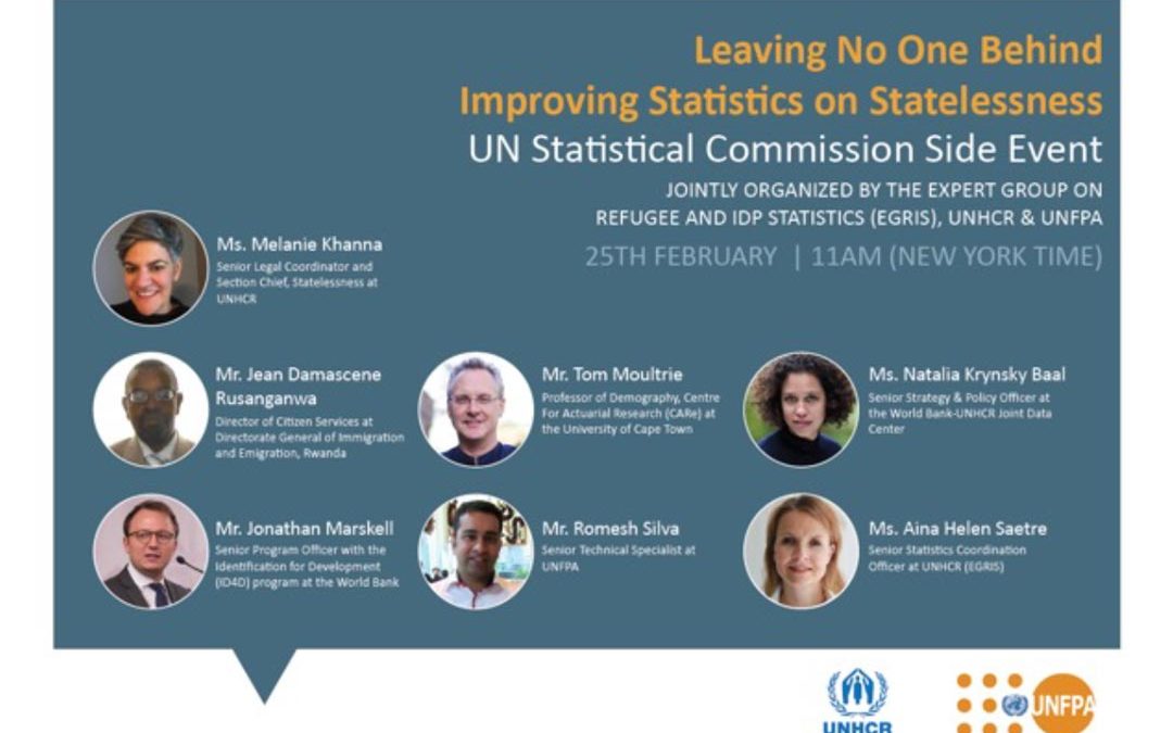 UN Statistical Commission Side Event