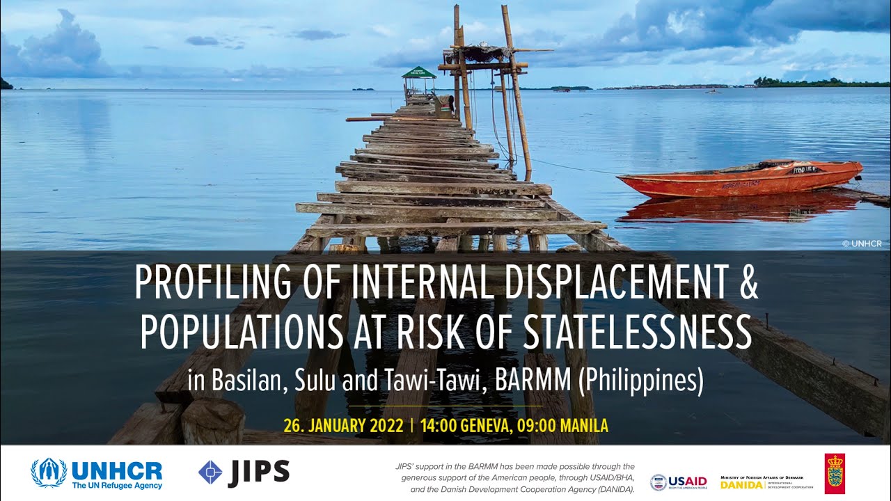 Webinar: Profiling of IDPs and Populations at Risk of Statelessness